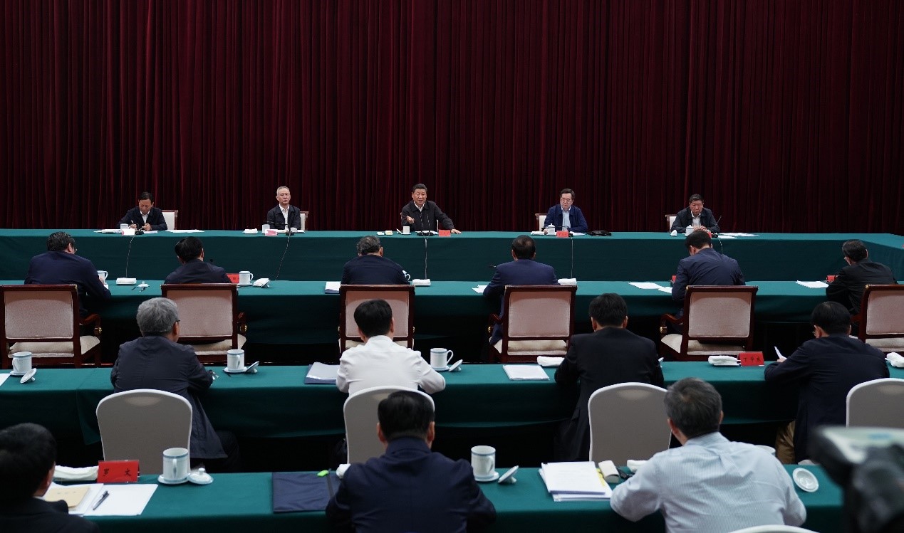 2019年5月20日至22日，中共中央總書記、國(guó)家主席、中央軍委主席習(xí)近平在江西考察，主持召開推動(dòng)中部地區(qū)崛起工作座談會(huì)并發(fā)表重要講話。新華社記者 謝環(huán)馳 攝 