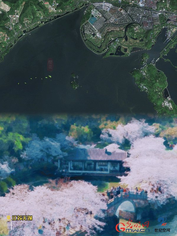 清明游玩賞花圖鑒來了！衛(wèi)星鏡頭帶你先睹為快