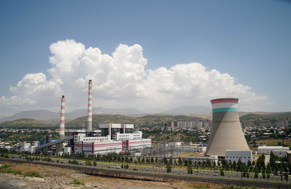 杜尚別2號(hào)熱電廠（2024年6月22日攝）。